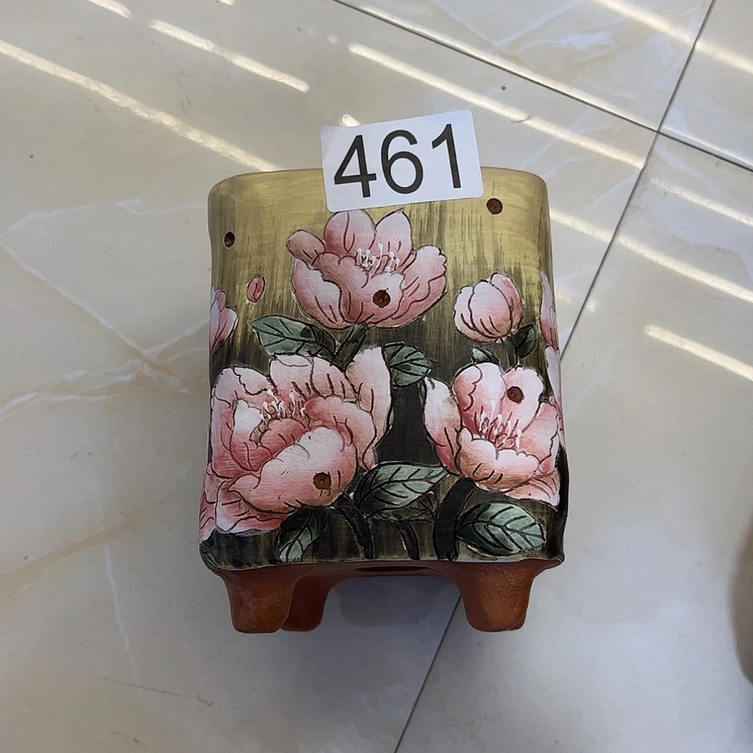 景德镇炫彩手绘口10高14.5