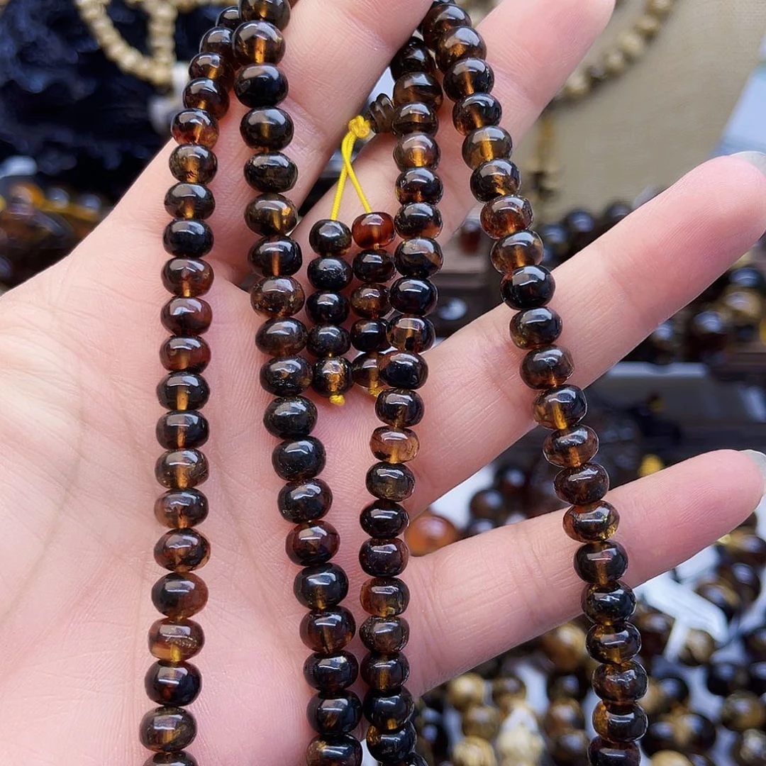 未镶嵌琥珀裸石抚顺琥珀7