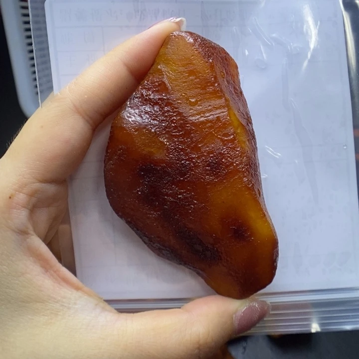 未镶嵌定制蜜蜡郎