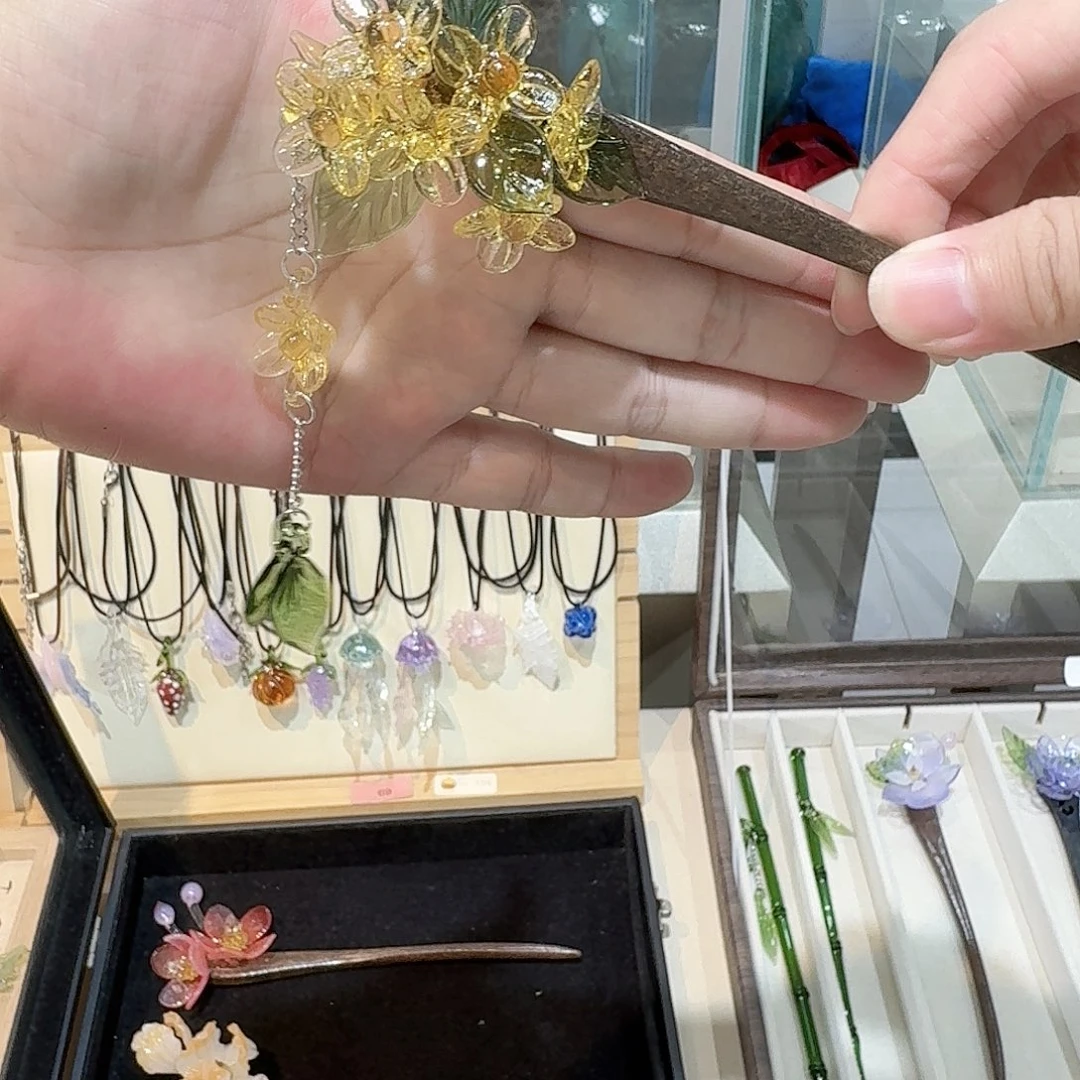 手工艺品琉璃发簪60