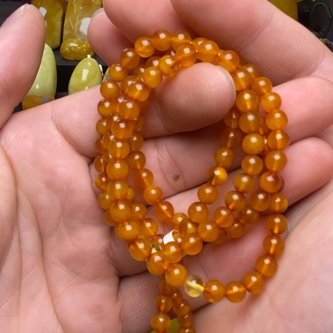 琥珀未镶嵌裸石蜜蜡