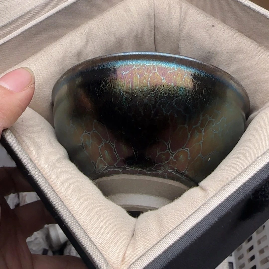 茶盏建盏主人杯配礼盒