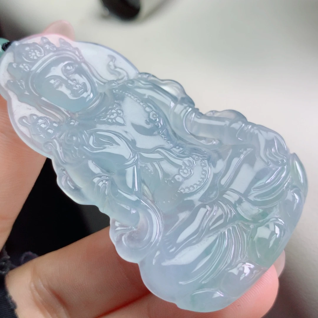 小***当颈饰未镶嵌翡翠翡翠吊坠