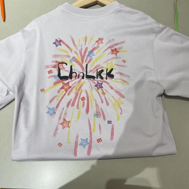 6053儿童星星印花T恤