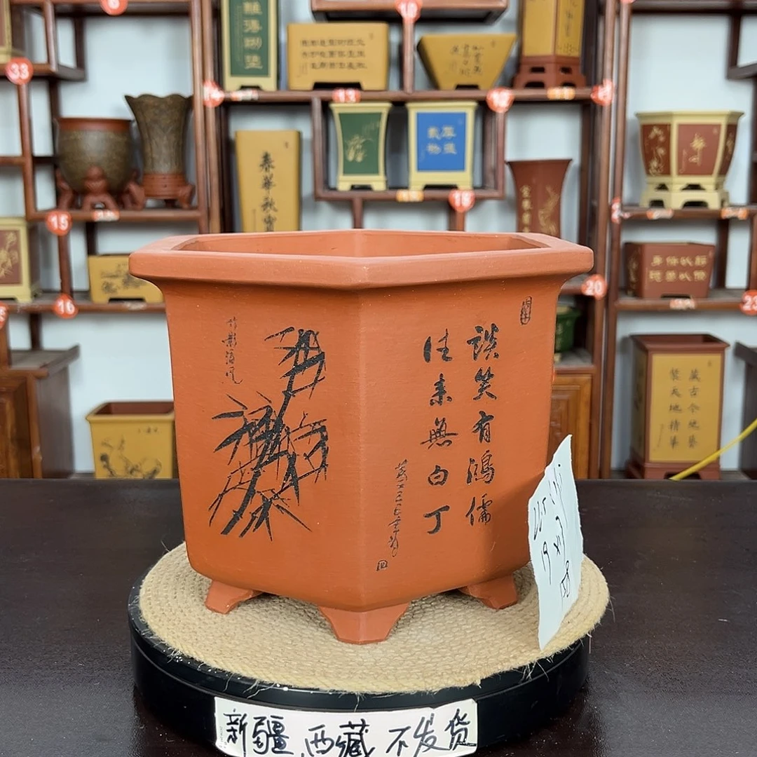 花盆紫砂紫砂花盆