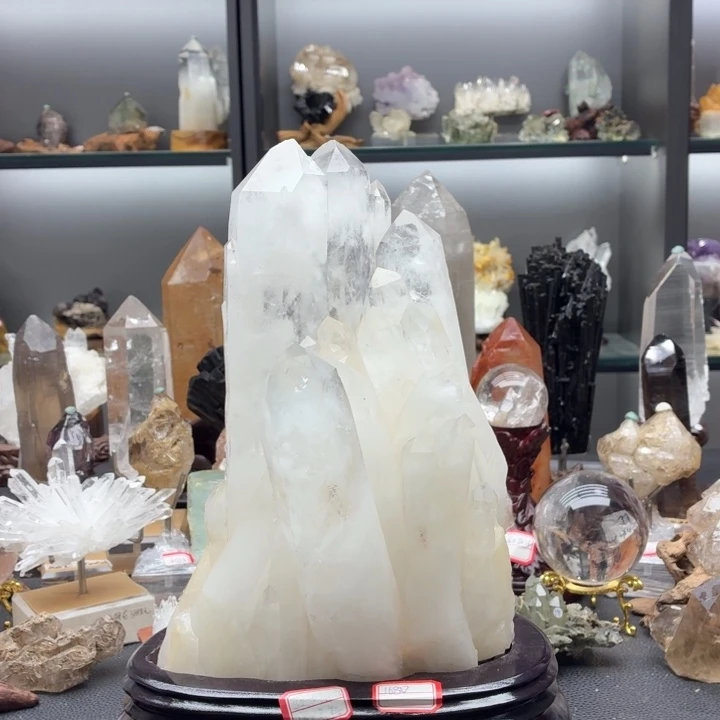 珠宝半成品未镶嵌水晶水晶簇