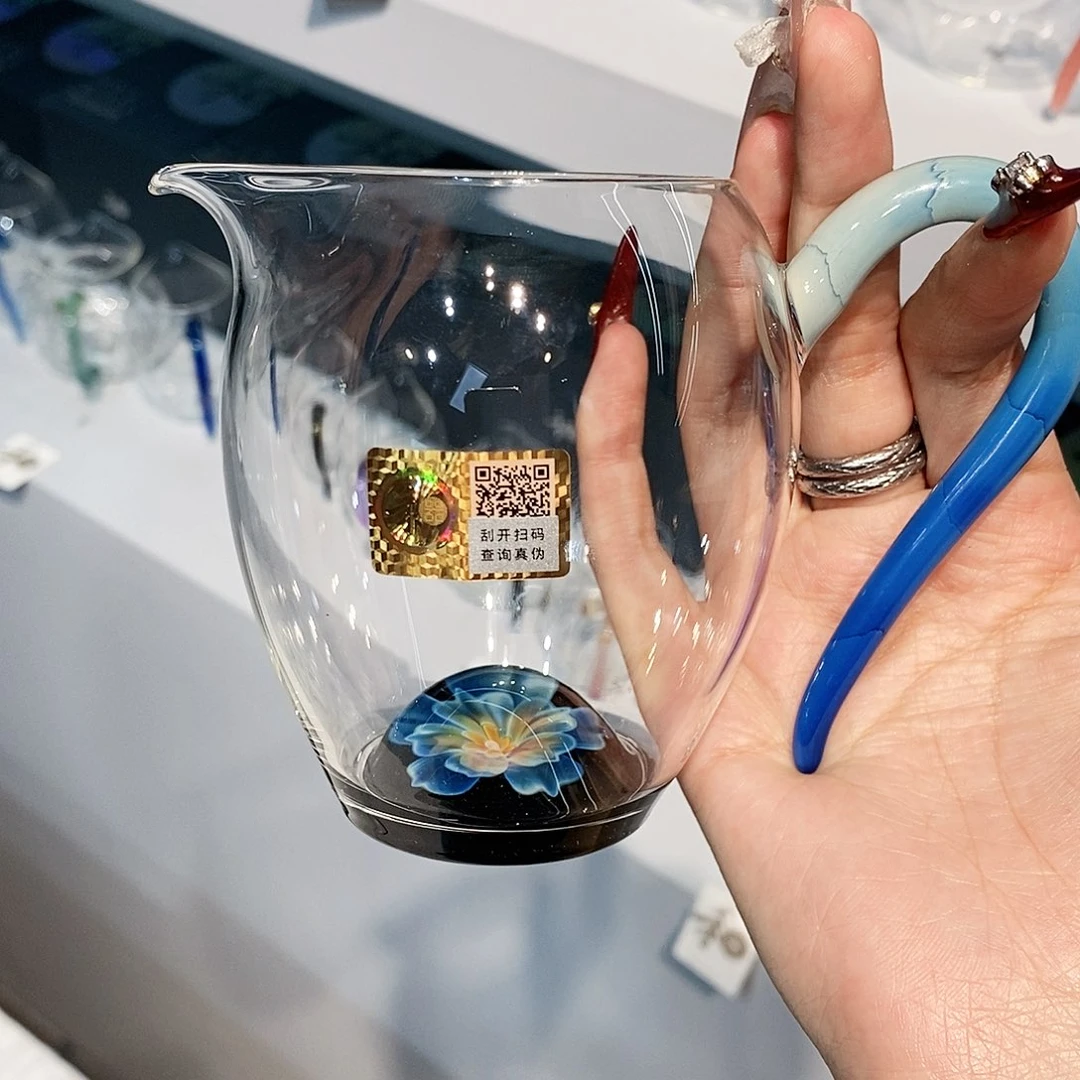 水晶玻璃吸管款，