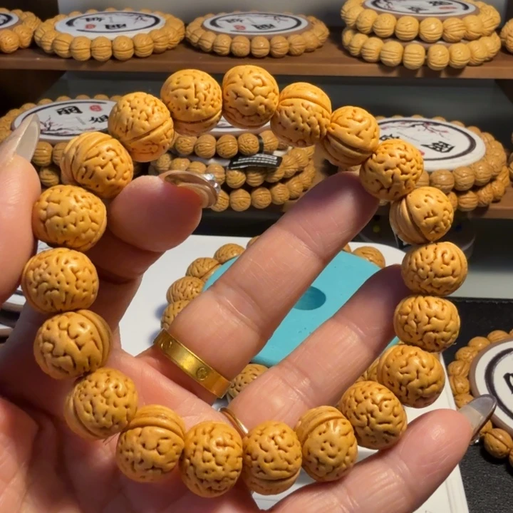 B***儿核桃手串/手链野生肌肉