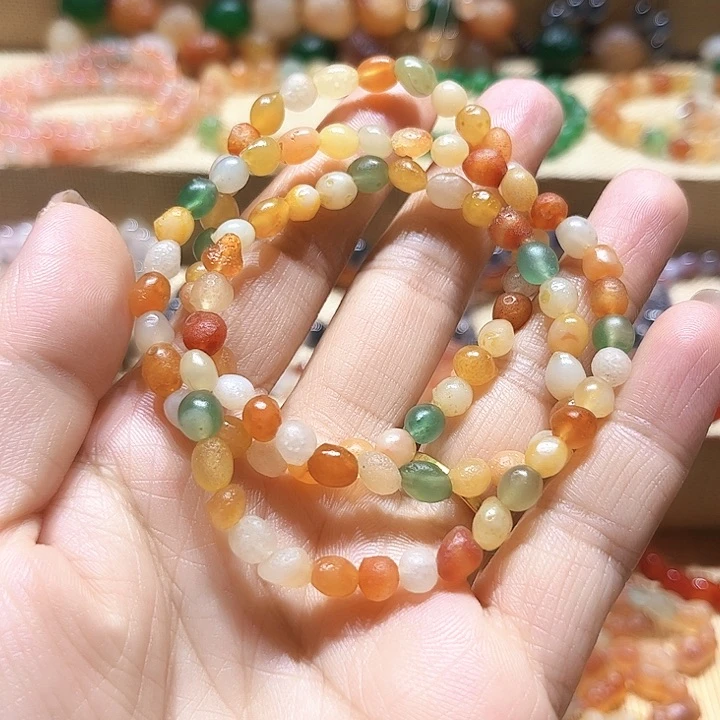 玛瑙/玉髓手链未镶嵌