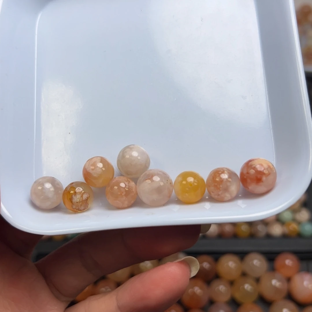 未镶嵌玛瑙/玉髓珠宝半成品