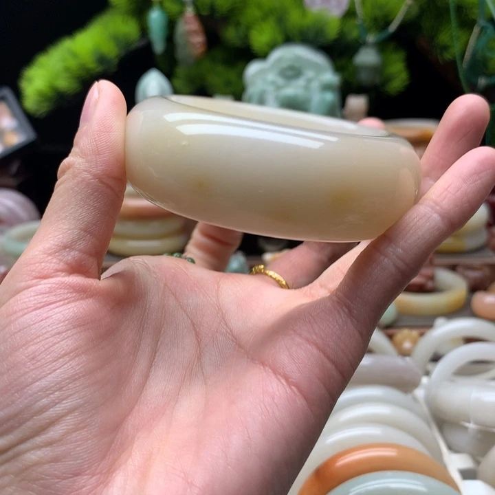 查罗石合金手镯（开口镯）56