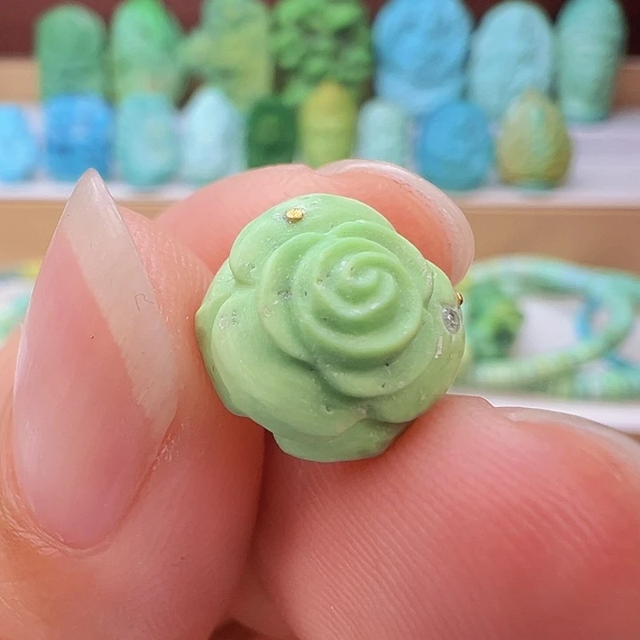 未镶嵌绿松石项链