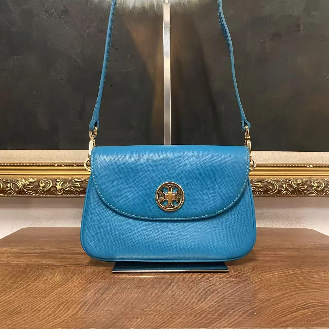 95新 TORY BURCH/汤丽柏琦 TB斜跨包/000910经典单肩包