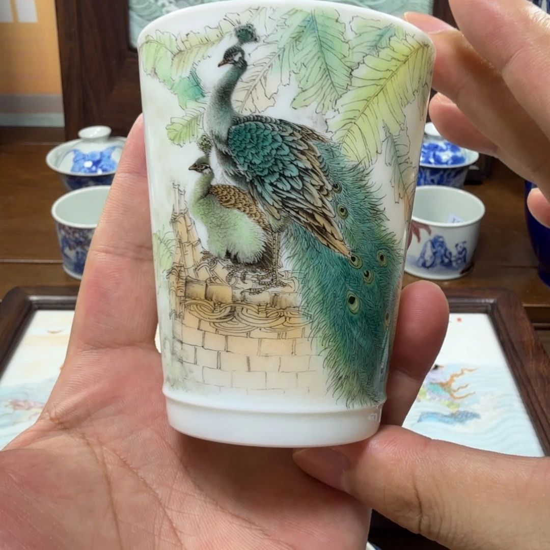 萧***严全手工全手绘陶瓷