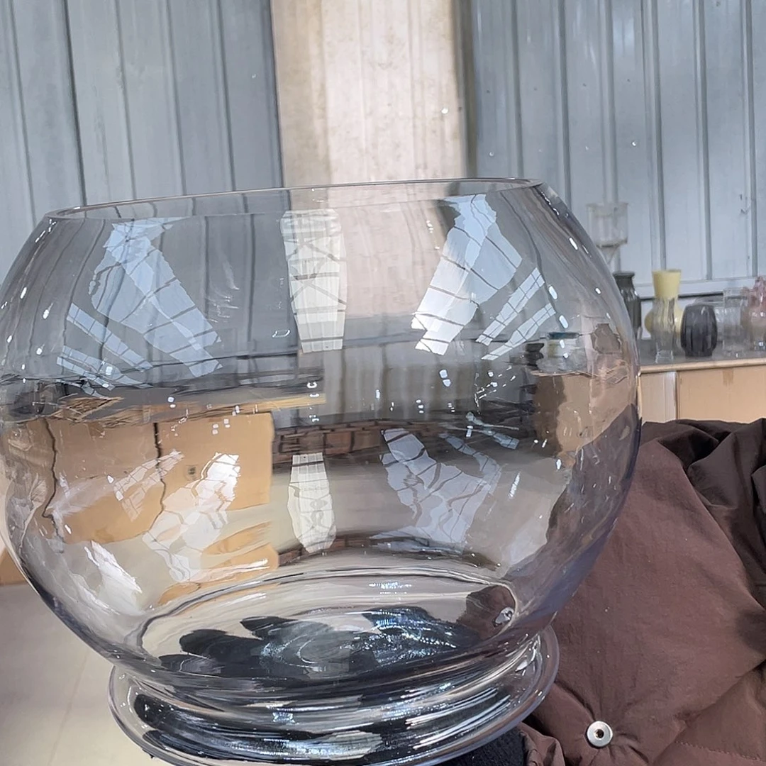 玻璃30地球➕篮子 福利花瓶