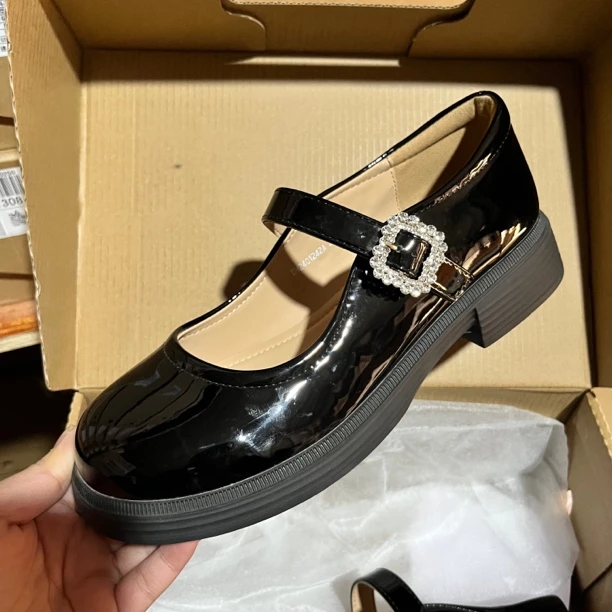 新款1242厚底玛丽珍鞋24Q