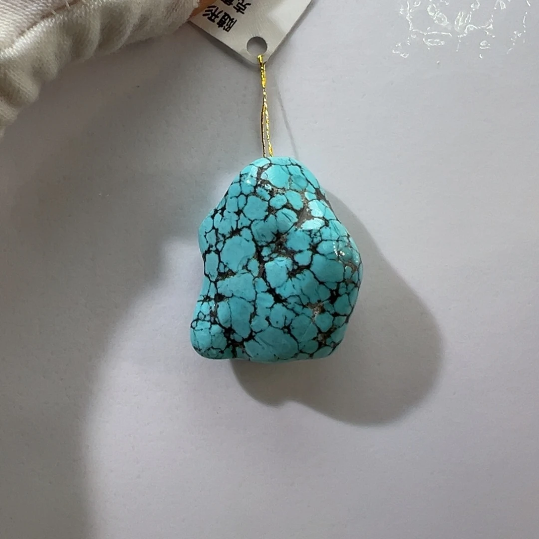 绿松石未镶嵌挂件