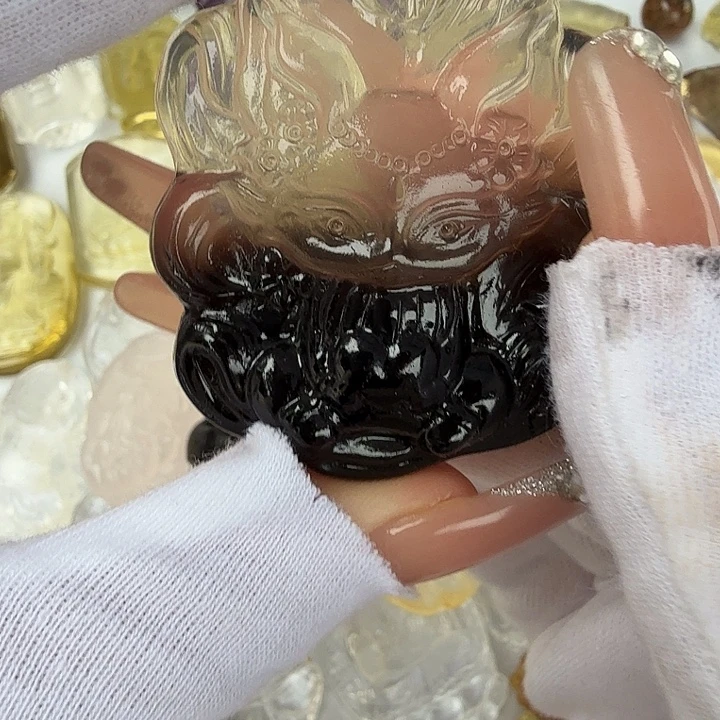 白***亮未镶嵌水晶车挂水晶