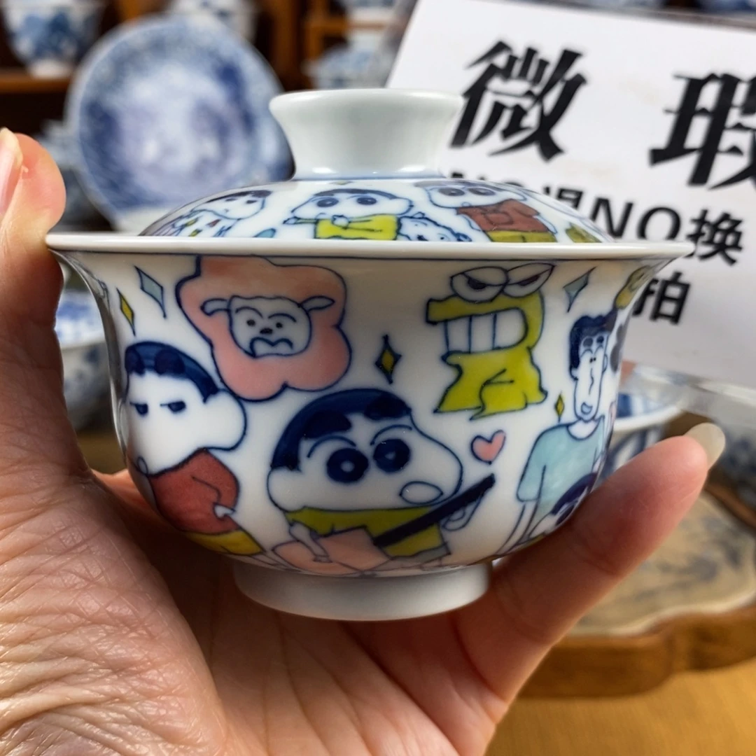 瓷片景德镇陶瓷手绘茶器707