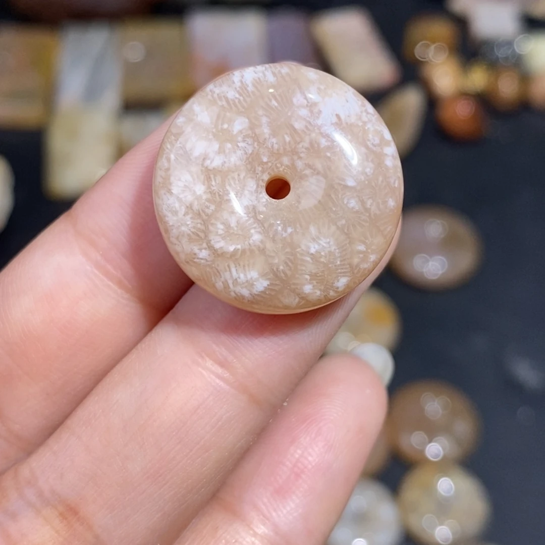 【闪购商品】硅化玉珊瑚玉未镶嵌