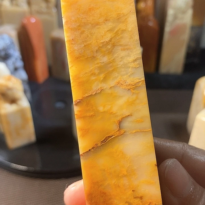 巴林石印石贺****宁巴林石雕刻工艺品
