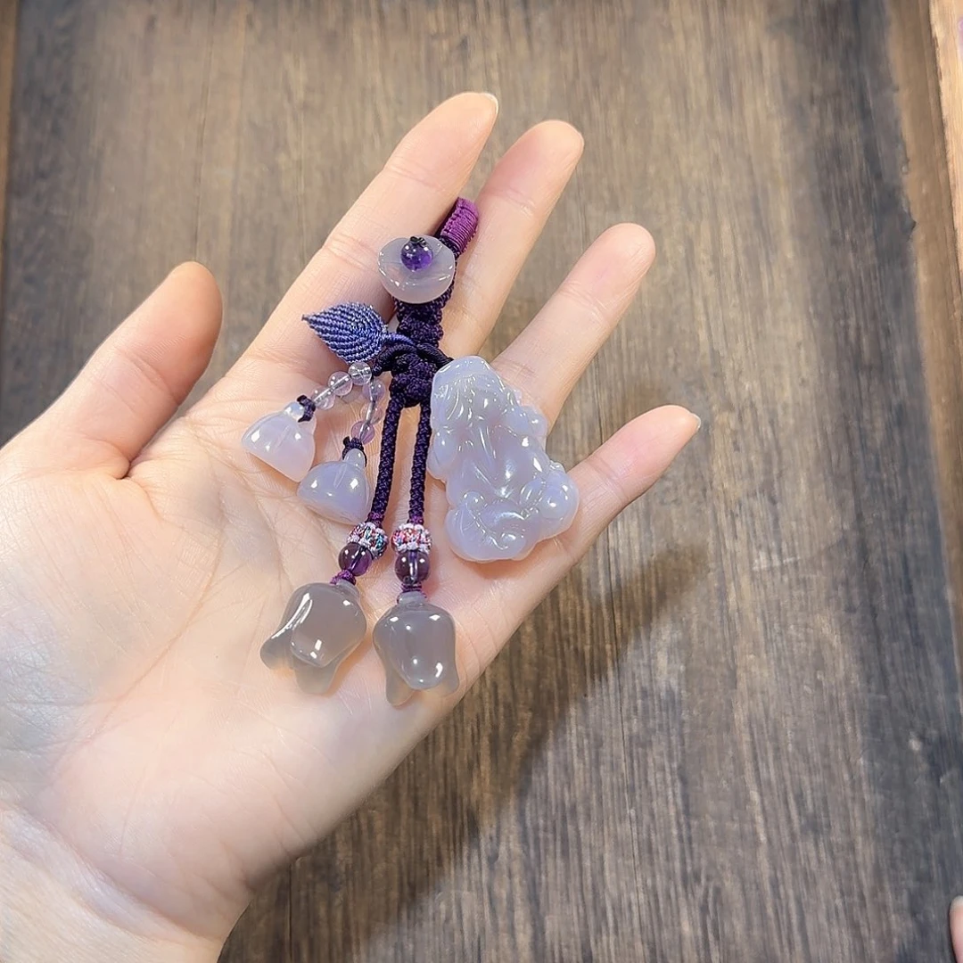 玛瑙/玉髓挂件未镶嵌勿***?