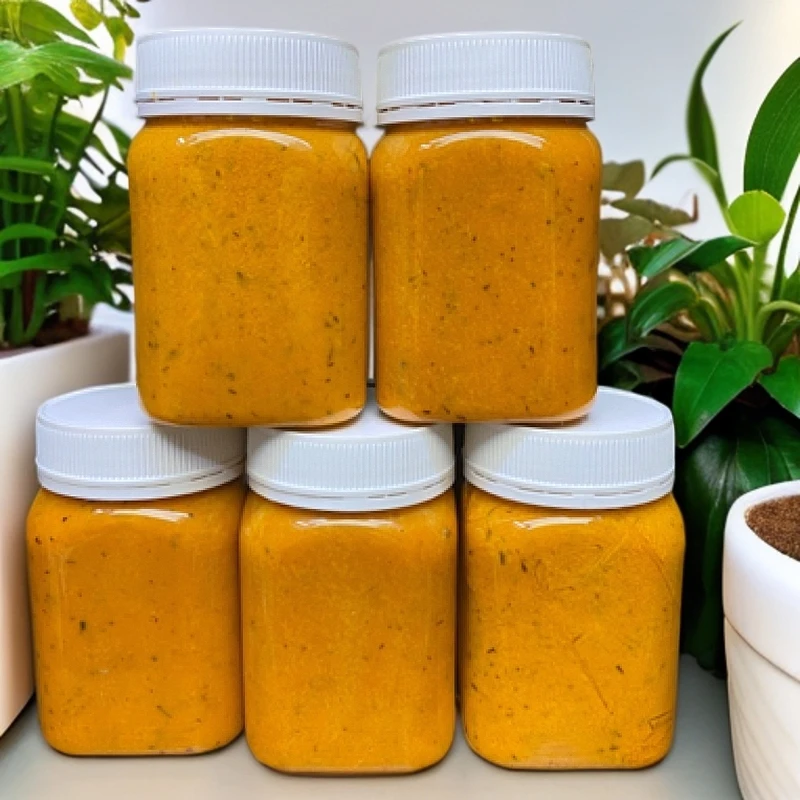 沙棘蜂蜜带籽油果肉