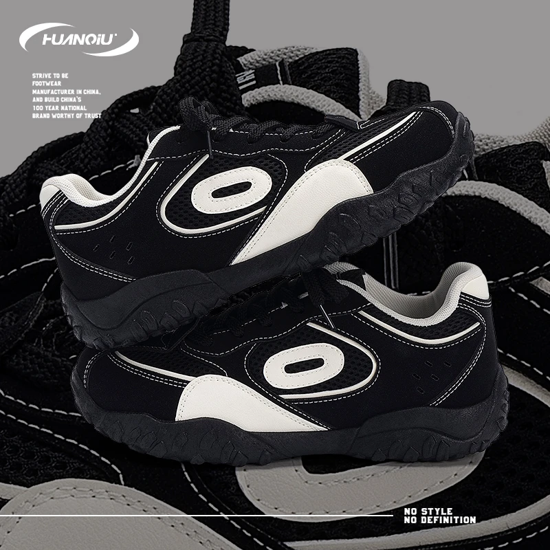 环球内增高赛车鞋男2025秋季新款德训鞋小众设计休闲板鞋复古百搭