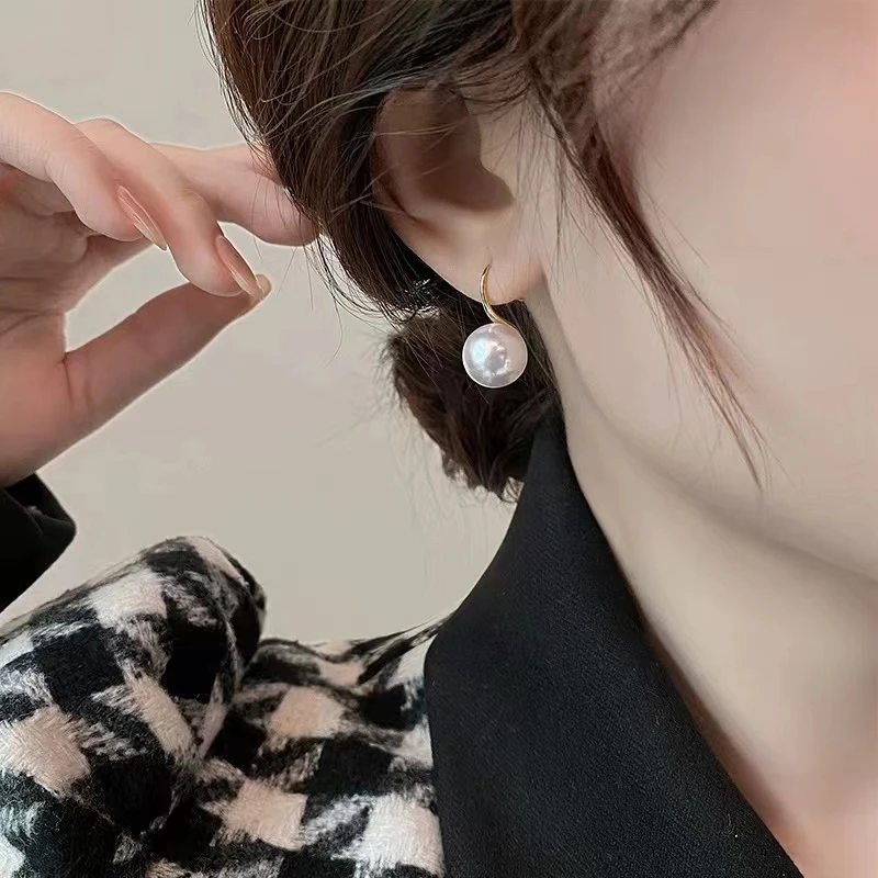 925银耳饰 【高跟鞋】百搭轻奢 轻奢耳环 极光耳环 设计感耳钩