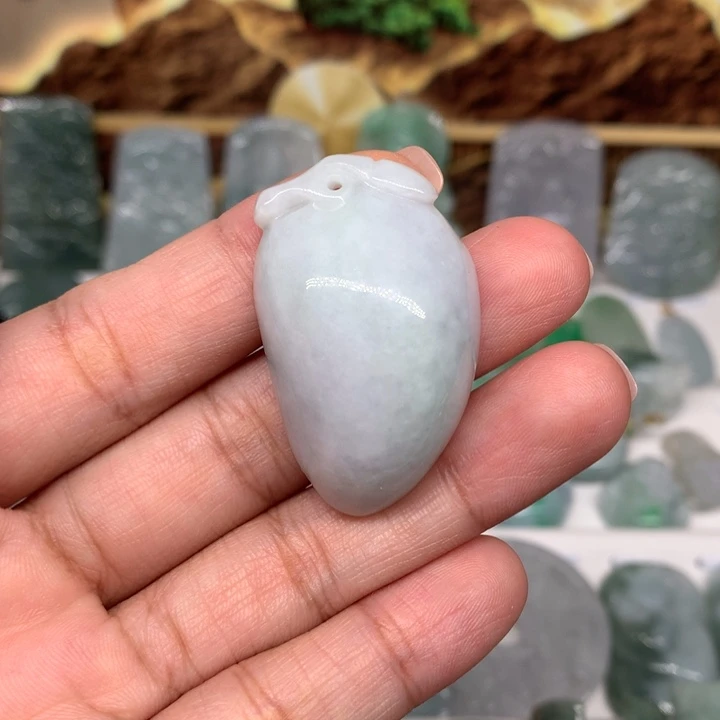 颈饰未镶嵌翡翠11