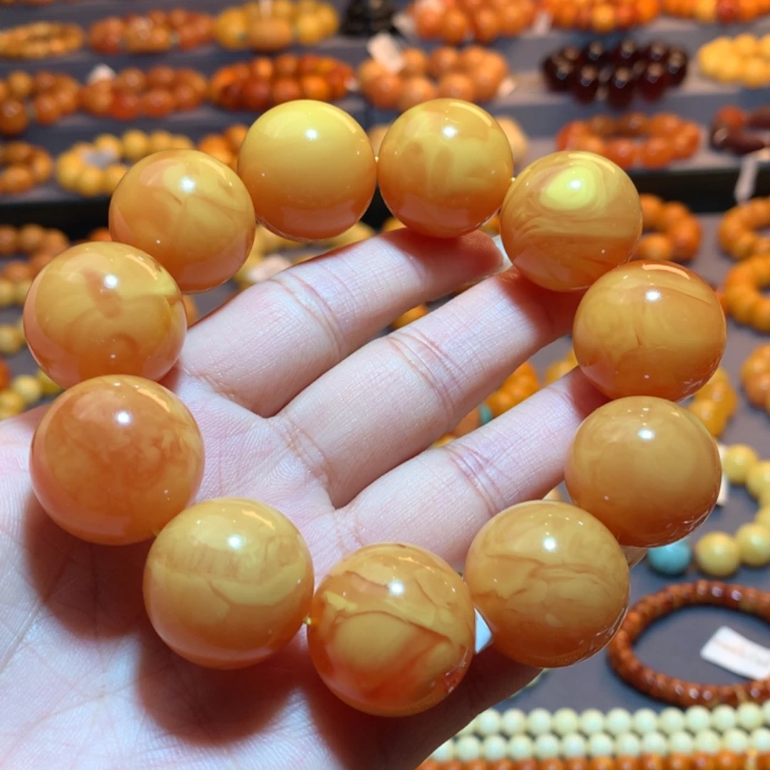 【闪购商品】手串蜜蜡未镶嵌蜜蜡手串