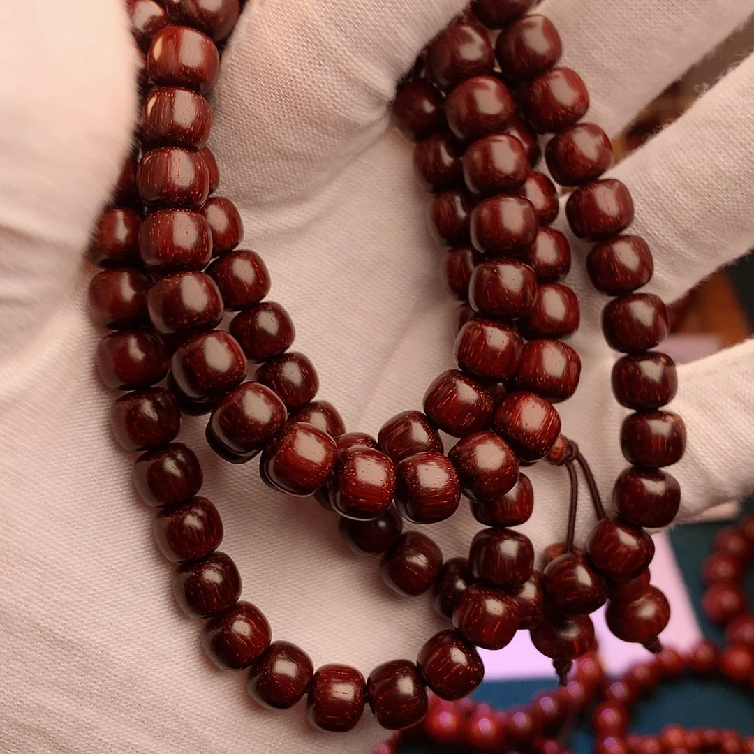 诗****手串/手链檀香紫檀（小叶紫檀）78老型