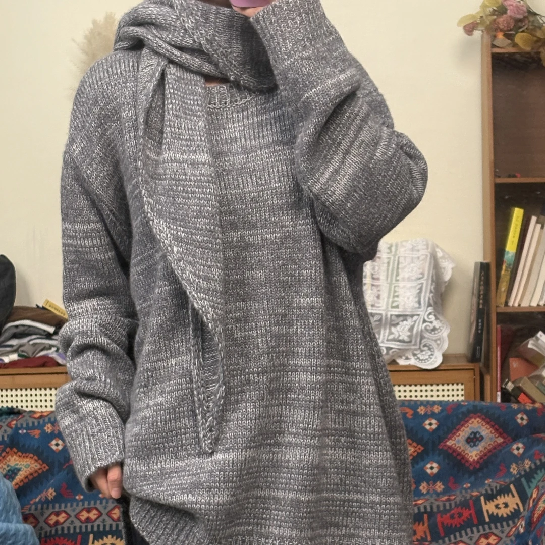 M.oro 100%纯山羊绒AB纱 围巾