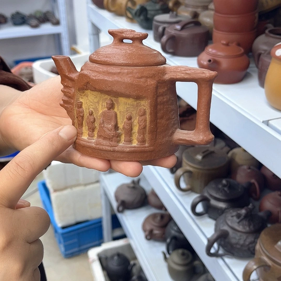 茶壶紫砂宜兴紫砂壶瑕疵