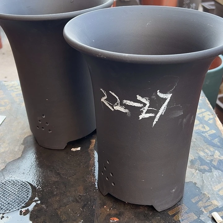 紫砂花盆透气花盆