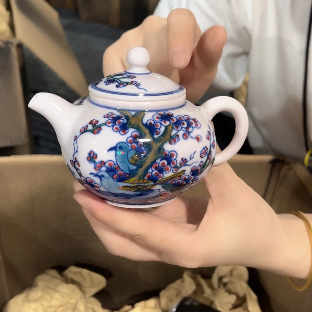 摆件景德镇陶瓷研究所。红。