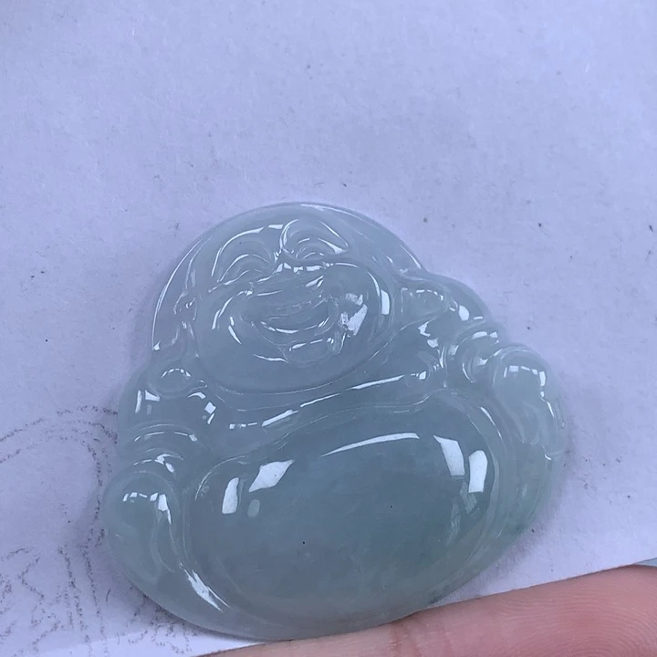 颈饰未镶嵌翡翠佛公