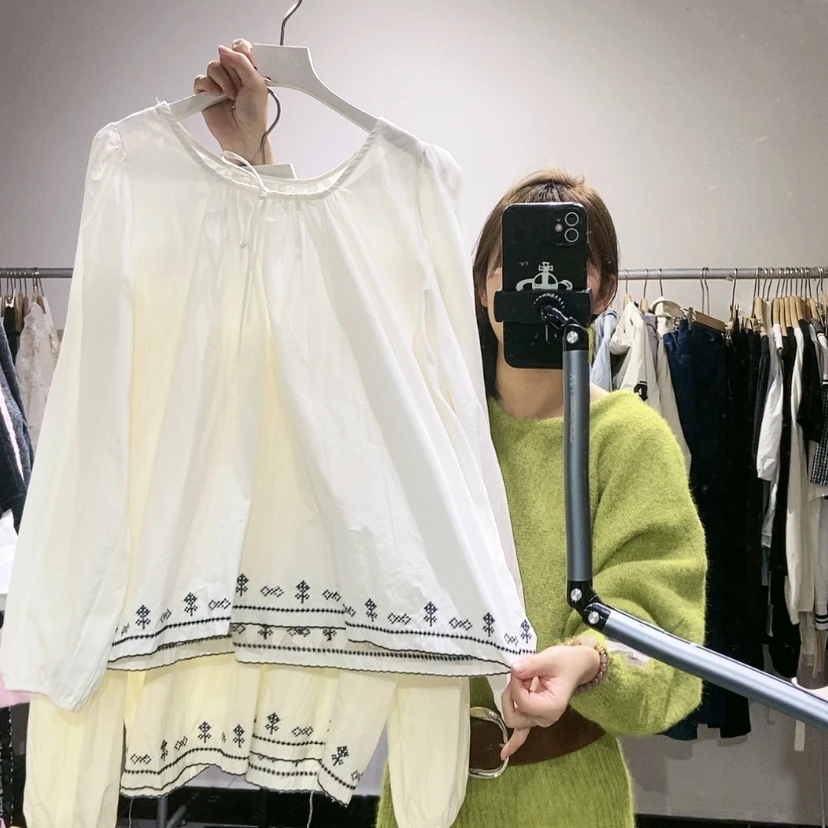 【闪购商品】白色小衫