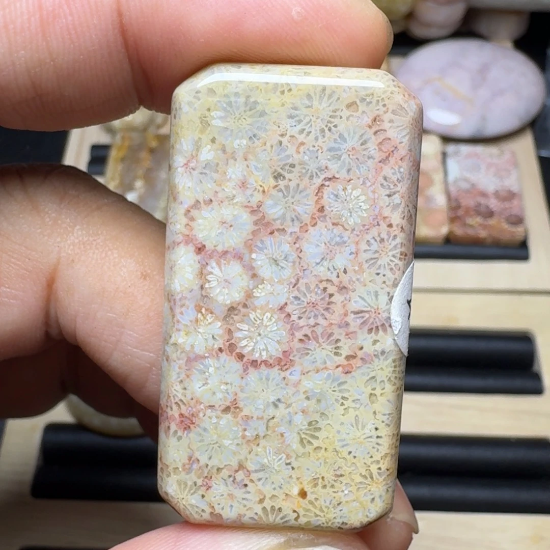 硅化玉未镶嵌纯天然色有机玉石保真色