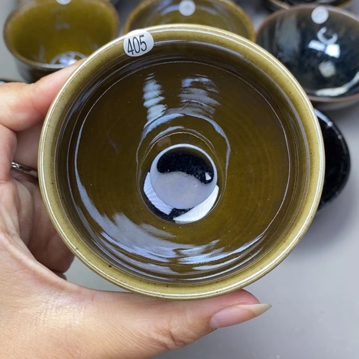 茶盏建窑建盏柴烧主人杯