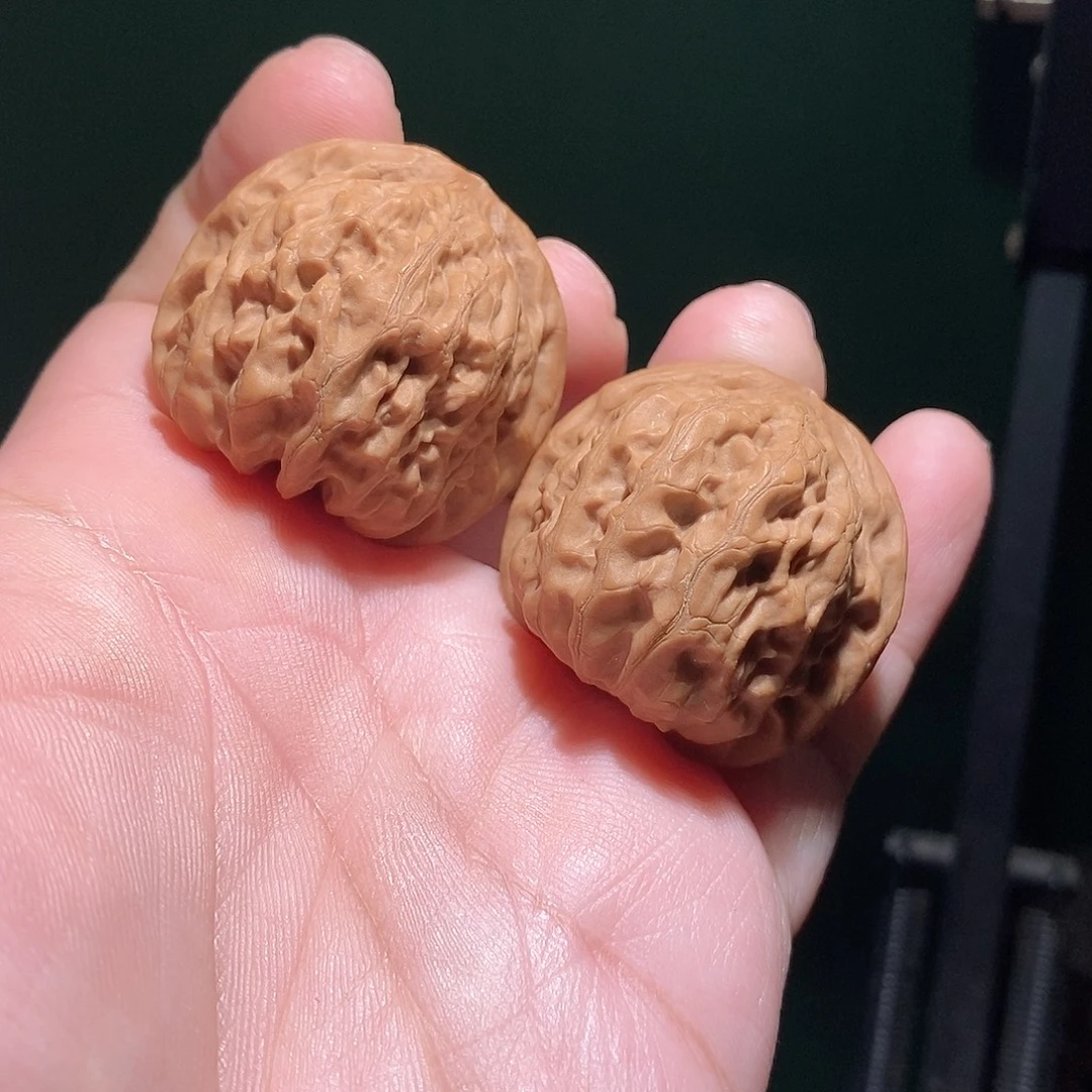 文玩核桃把件38太行山元宝全品