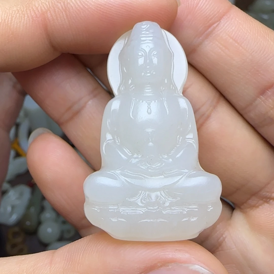 和田玉挂件未镶嵌