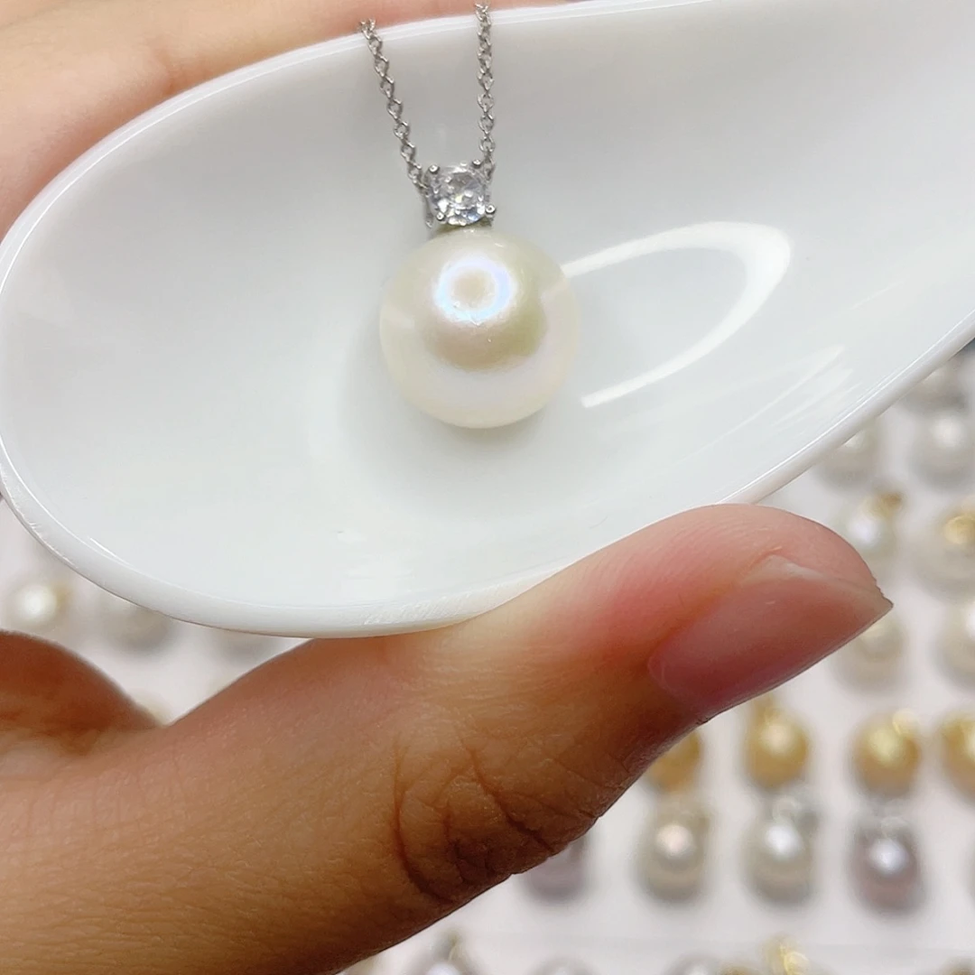 淡水珍珠合金吊坠(赠链)