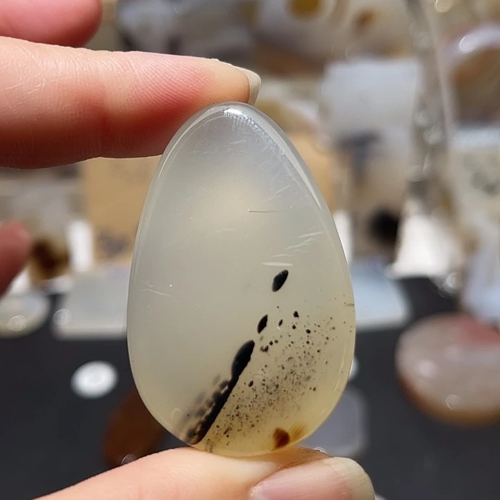 玛瑙/玉髓玉牌未镶嵌