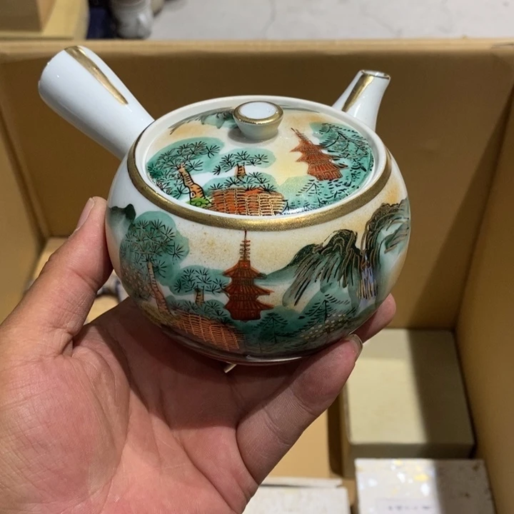 日本九谷大壶大漏