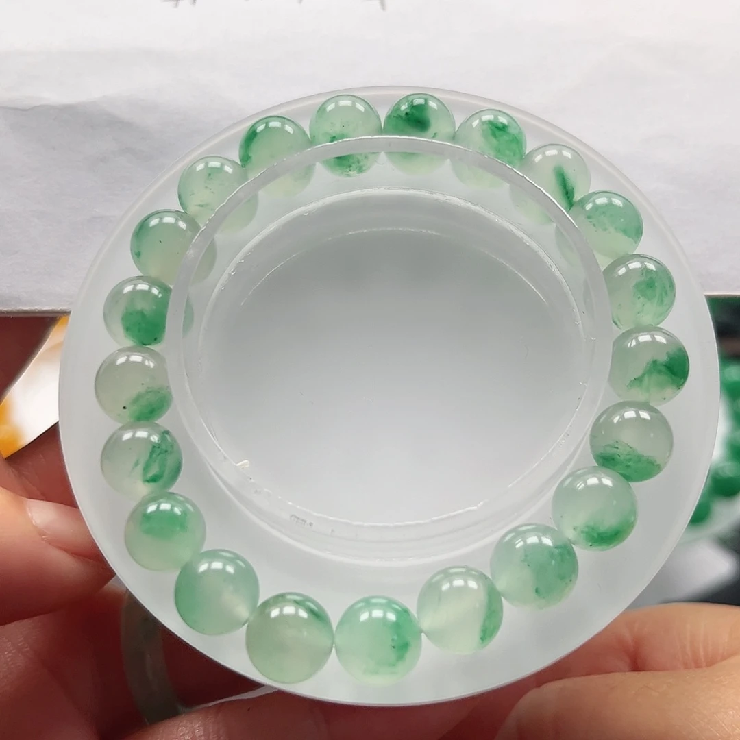 石英质玉手串未镶嵌手串9.1