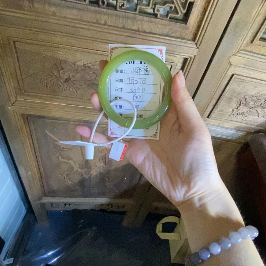 未镶嵌手镯和田玉小*福