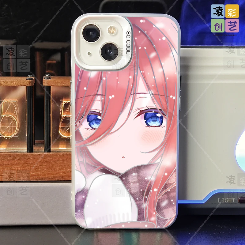 凌彩创艺适用于苹果16小米华为冬日五等分初雪三玖IMD彩银壳