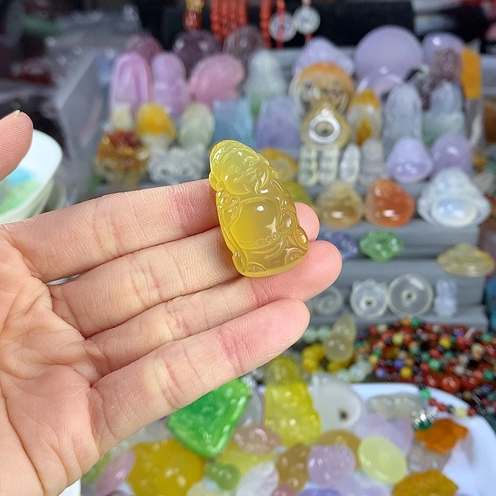 玛瑙/玉髓未镶嵌颈饰