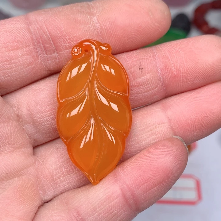 玛瑙/玉髓颈饰未镶嵌荣*傅